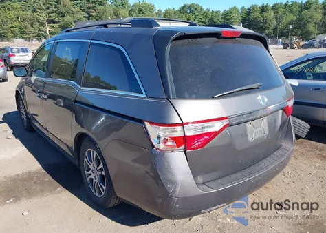2013 Honda Odyssey Ex-L from USA, damaged, VIN 5FNRL5H65DB030297